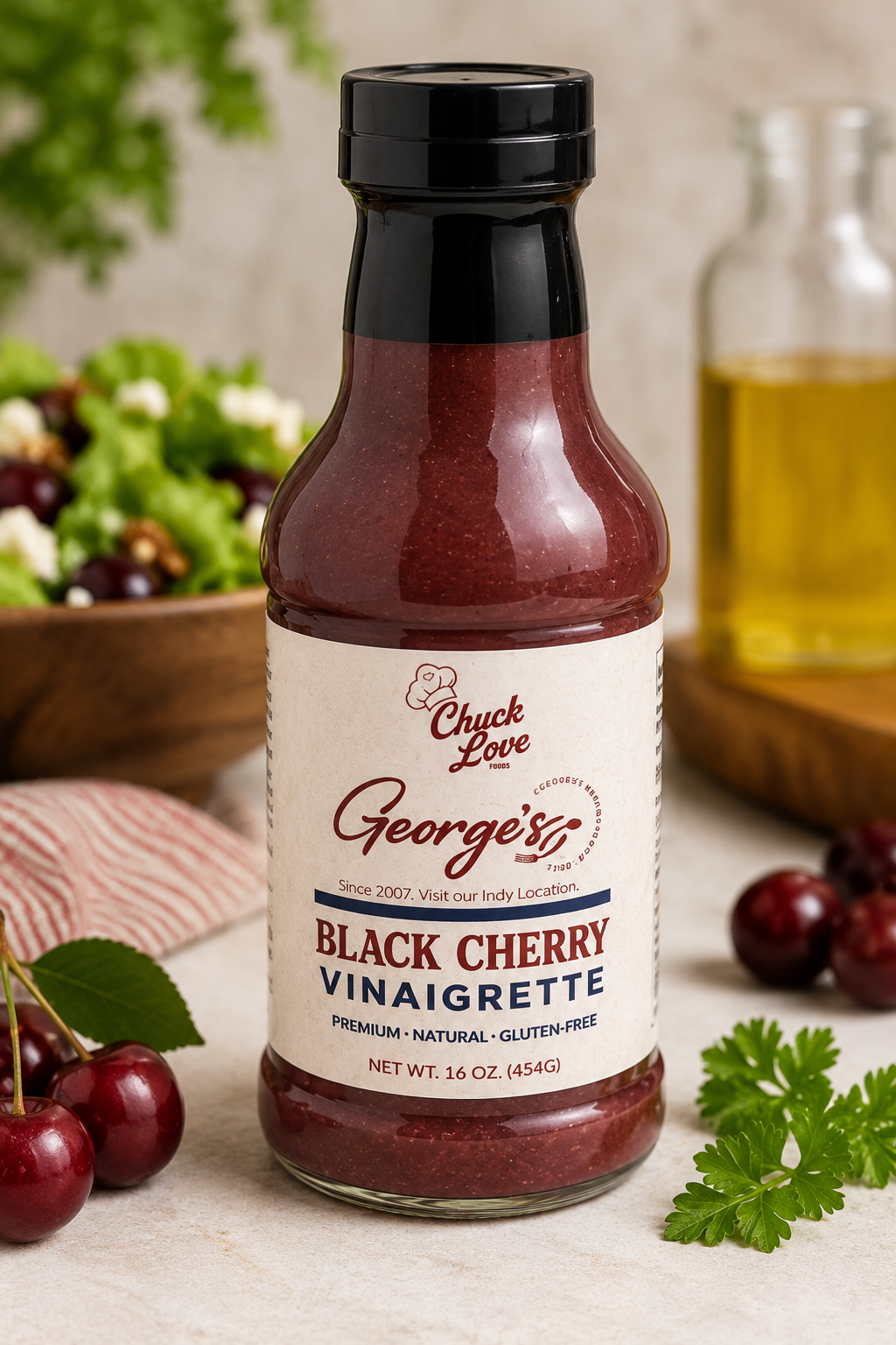 George's Black Cherry Vinaigrette (Case of 12)